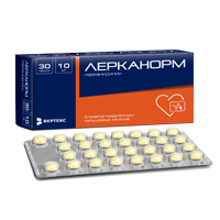 ЛЕРКАНОРМ таб п/об 10мг n30