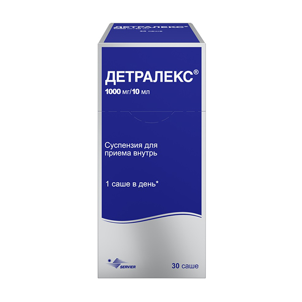 Детралекс таб. п/пл. об. 1000мг №30