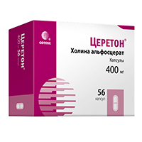 ЦЕРЕТОН капс. 400мг 56 шт.