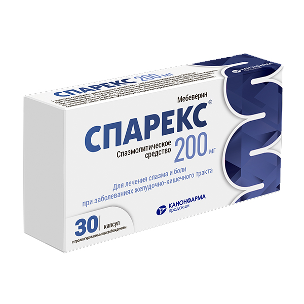 СПАРЕКС капс. пролонг 200мг 30 шт.