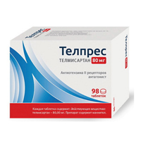 ТЕЛПРЕС таб 80мг 98 шт.