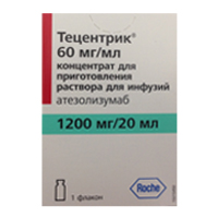 ТЕЦЕНТРИК конц. д/ин. (фл.) 60мг/мл  - 20мл n1