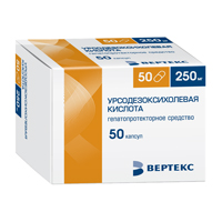 УРСОДЕЗОКСИХОЛЕВАЯ КИСЛОТА капс. 250мг 50 шт. УРСОДЕЗОКСИХОЛЕВАЯ КИСЛОТА капс. 250мг 50 шт.
