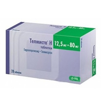 ТЕЛМИСТА H таб 80мг+12.5мг 28 шт.