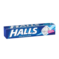 ХОЛЛС (HALLS) леденцы 33г 12 шт. Ментоловый