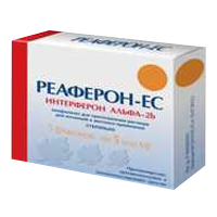 РЕАФЕРОН-ЕС лиоф. д/р-ра д/ин. (фл.) 3 млн. МЕ 5 шт.