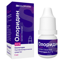 ОЛОРИДИН капли глаз. (фл-кап.) 0.1% - 5мл n1