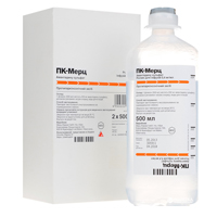 ПК-МЕРЦ р-р д/инф. (фл.) 0.4мг/мл - 500мл 2 шт.