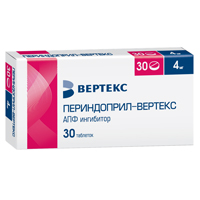 ПЕРИНДОПРИЛ ПЛЮС таб 4мг+1.25мг 30 шт.
