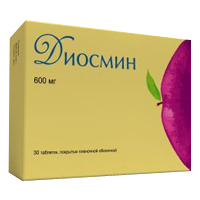 ДИОСМИН таб п/об 600мг n30