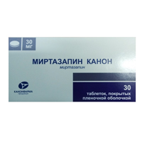 МИРТАЗАПИН таб п/об 45мг 30 шт.