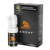 ДЖЕНТ спрей (фл.) 12.5мг/доза - 5мл n1
