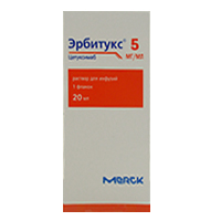 ЭРБИТУКС р-р д/инф. (фл.) 5мг/мл - 20мл n1