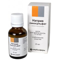 НАТРИЯ ПИКОСУЛЬФАТ капли орал. (фл.) 7.5мг/мл 15мл