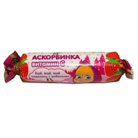 АСКОРБИНКА таб жев.3г 10 шт. Малина