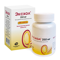 ЭКСХОЛ капс. 250мг n50