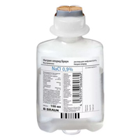 НАТРИЯ ХЛОРИД р-р д/инф. (фл.) 0.9% - 100мл n20