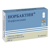НОРБАКТИН таб п/об 400мг 20 шт.