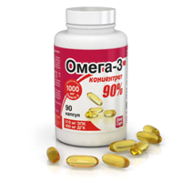 ОМЕГА-3 концентрат 90% капс. 1500мг 90 шт.