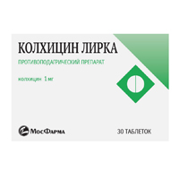 КОЛХИЦИН ЛИРКА таб 30 шт.