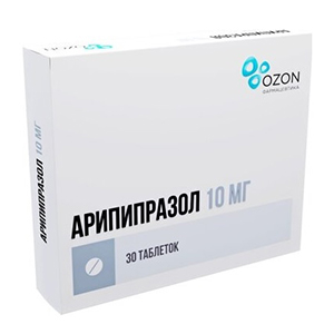 АРИПИПРАЗОЛ таб 10мг n30
