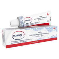 Момейд-С туба (мазь д/наружн. прим.) 0,1%+5% 15г