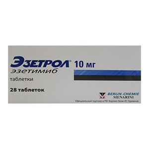 ЭЗЕТРОЛ таб 10мг n28