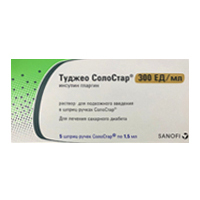 ТУДЖЕО Солостар р-р д/ин. (шприц-ручка) 300ед/мл - 1.5мл n5