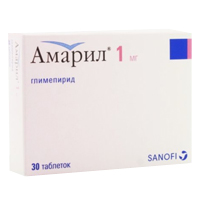 Амарил таб. 1мг №30