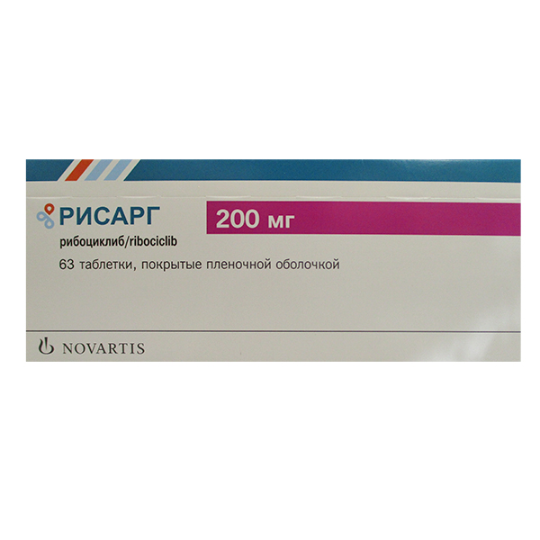 РИСАРГ таб п/об 200мг n63