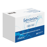 БЕНЗИЭЛЬ таб 200мг+50мг 100 шт.