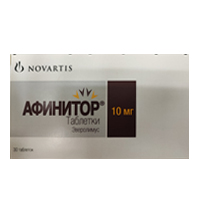 АФИНИТОР таб 10мг 30 шт.