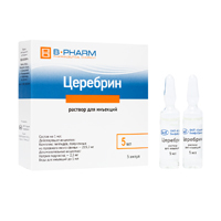 ЦЕРЕБРИН р-р д/ин. (амп.) 5мл n5