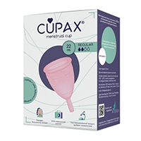 Менструальная чаша CUPAX Super силик. 28мл (голубой)