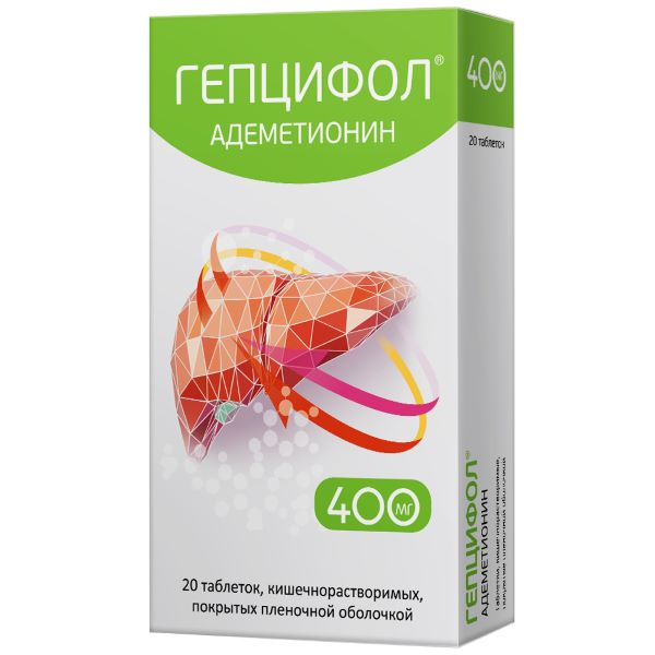 ГЕПЦИФОЛ таб п/об 400мг n20