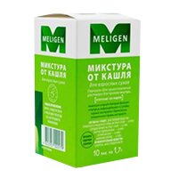 МИКСТУРА ОТ КАШЛЯ д/взрослых пор. (пак.) 1.7г n10