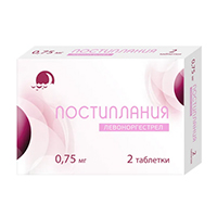 ПОСТИПЛАНИЯ таб 0.75мг 2 шт.