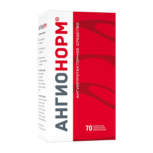 АНГИОНОРМ таб п/об 100мг 70 шт.