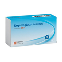 ТАДАЛАФИЛ таб п/об 20мг 10 шт.