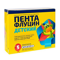 ПЕНТАФЛУЦИН гран. д/р-ра дет. (пак.) 3г n10