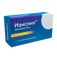ИЗИСЛИП таб дисперг. 15мг n30