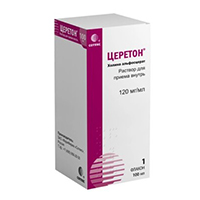 ЦЕРЕТОН р-р д/вн. прим. (фл.) 120мг/мл - 30мл