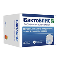 БАКТОБЛИС пор. (саше) 1500мг n30