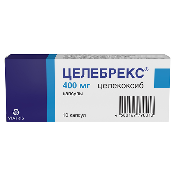 ЦЕЛЕБРЕКС капс. 400мг n10
