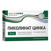 ПИКОЛИНАТ ЦИНКА таб 300мг n30
