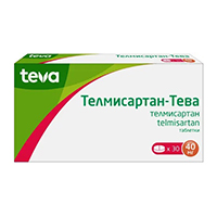 ТЕЛМИСАРТАН таб 40мг 30 шт.