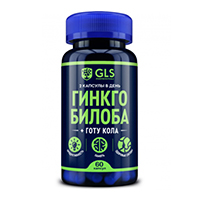 ДЖИ ЭЛ ЭС (GLS) Гинкго билоба + готу кола капс. n60