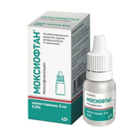 МОКСИОФТАН капли гл. (фл-кап.) 0.5% - 5мл n1