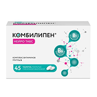 КОМБИЛИПЕН НЕЙРО таб п/об 100мг+100мг n45