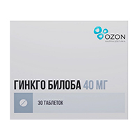 ГИНКГО БИЛОБА